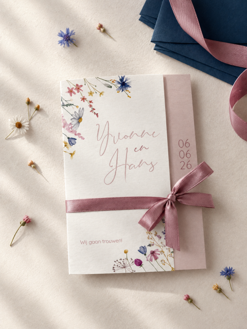 Drieluik veldbloemen | Studio Sproet