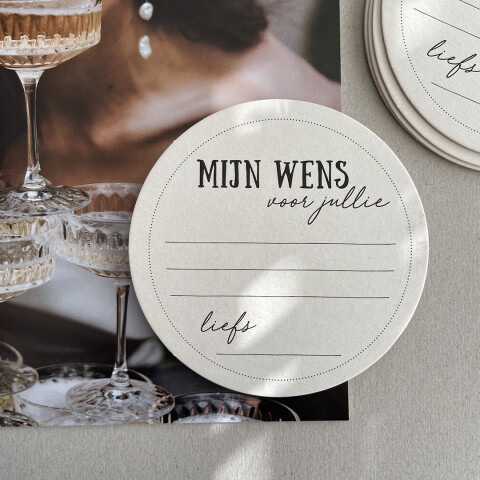 Gastenboek bierviltjes | Studio Sproet