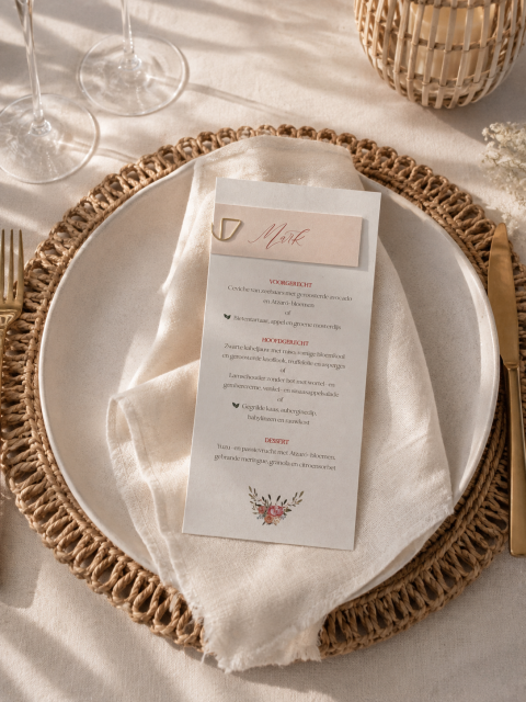 Ibiza menu- en naamkaart | Studio Sproet