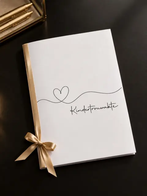 Kindertrouwakte voor bruiloft | Studio Sproet