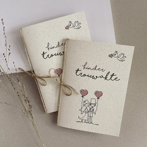 Kinder trouwakte bruiloft | Studio Sproet