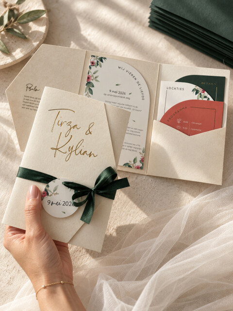 Pocketfold met gekleurde kaartjes | Studio Sproet
