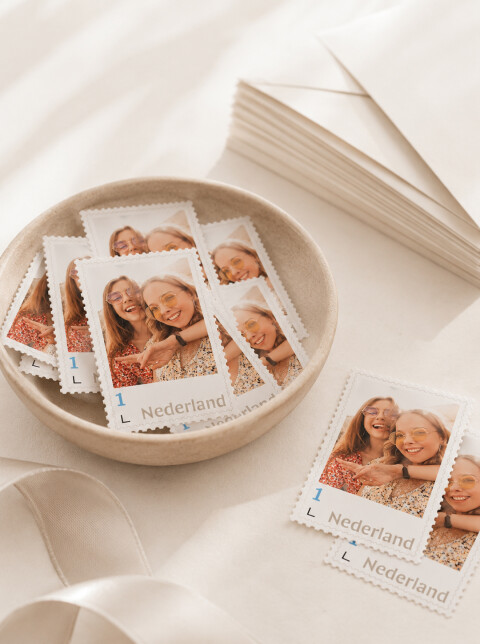 Gepersonaliseerde postzegels met foto | Studio Sproet